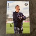 Autogrammkarte Max Eberl FC Bayern München 2024 handsigniert