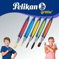 Pelikan griffix Pinsel Schule mit Pinselband, 5er Set