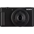 Sony ZV-1F 20,1MP Vlogging- Schwarz - inkl. Sony GP-VPT2BT - Wie Neu -