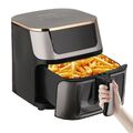 12L Heißluftfritteuse XXL Fritteuse Fritteusen Heißluft Ofen Friteuse Air Fryer