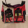 desigual handtasche damen, mehrfarbig, wie neu