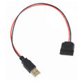 P52 USB Stecker auf SATA Kabel 15pin Adapter Stromkabel PC USB SATA Adapter 30cm