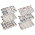 talifoca Schmucktablett6 Stück Schmuck Schublade Organizer Set Schmuckaufbewa...