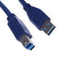 USB3.0 A Male AM to USB 3.0 B Type Male BM Extension Printer Cable for PrR.cf