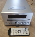 YAMAHA PianoCraft MCR CRX-330 silber CD Receiver USB IPOD FM RDS FB