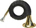 Steinbach Fürst Pless Jagd Horn Signalhorn Posthorn Messing Taschenjagdhorn