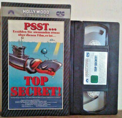 VHS Film Deutsch Commedia Top Secret Val Kilmer ex nolo  (V21)