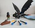 Playmobil 9246 Dragons Hicks und Ohnezahn OVP Spielzeug Drache Schwarz