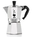 Bialetti Espressokocher Moka Express 3, 4 oder 6 Tassen Silber