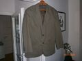 Designer AS Sovereign Herren Jacke Blazer Sakko Khaki grün Gr. 26 52 L XL