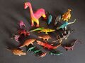 Konvolut 20 Stück Kunststoff Figuren Dinosaurier Spielfiguren, Action-Figuren