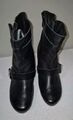 Scholl Schuhe Stiefeletten Leder Schwarz Gr.39