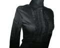 Neu Esprit Bluse Hemd Damenbluse Hemdbluse Schwarz  Gr: 34 / XS