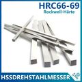 HSS Drehstahl Messer für Drehbank Rohlinge Drehen HRC66-69 3mm bis 20mm Dicke