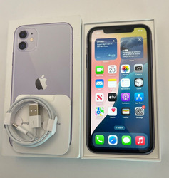 Apple iPhone 11 - 64GB - Violett (Entsperrt) A2221 (CDMA + GSM) (100% Akku) (1)