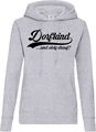 Youth Designz Damen Hoodie Dorfkind Pullover Print Logo Landwirt Bauer Traktor 