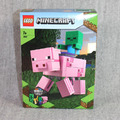 LEGO MINECRAFT 21157 Set BigFig Pig Baby Zombie Series 2 Retired New Sealed Box