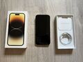 Apple iPhone 14 Pro 128GB gold - sehr Gut - Modell MQ083ZD/A Smartphone Handy