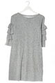 RICK CARDONA NEWYORK Strickkleid Damen Gr. DE 34 hellgrau Casual-Look