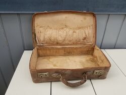 Vintage Koffer Oldtimer Reisekoffer Übersee Tasche 50er 60er 