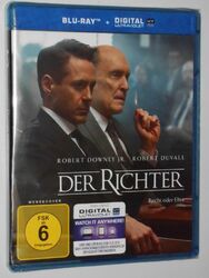 DER RICHTER RECHT ODER EHRE BLURAY NEU & OVP ROBERT DOWNEY JR ROBERT DUVALL