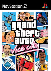 Grand Theft Auto: Vice City PS2 Sony PlayStation 2 + Anleitung & Poster