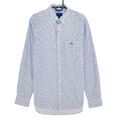 GANT Hellblau Mikro Punkte Gewebe Aufdruck Regular Fit Hemd Größe S 37/38 15