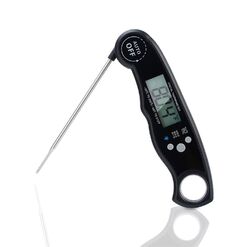 Faltbares Küchenthermometer digital wasserdicht magnetisch mit LCD-Display
