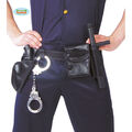 Holster mit Handschellen Tasche Pistole Schlagstock Polizist Kostüm Zubehör