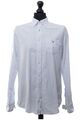 GANT The Oxford Banker Langarm Hemd L KW41/42 blau gestreift Button-Down ÄL:66cm