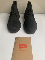 Clarks Originals Herren Desert Boot Navy Wildleder - Gr. 43