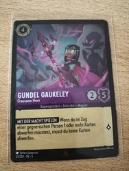 Disney Lorcana Gundel Gaukeley Grausame Hexe 53/204 Die Himmelsleuchten FOIL