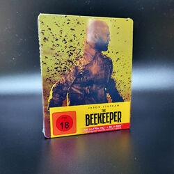 The Beekeeper - 4K Ultra HD + Blu Ray - LIMITED STEELBOOK - NEU + OVP