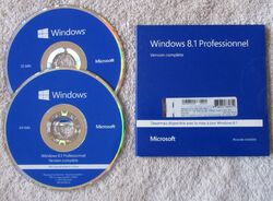 Microsoft Windows 8.1 Pro, *FRANZÖSISCH* Version, 32 & 64 Bit DVD, Product Key, COA