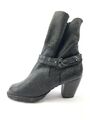 TAMARIS DAMEN STIEFEL STIEFELETTEN BOOTS PUMPS Gr:41 Uk:7,5 SCHWARZ 