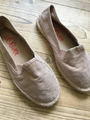 S.Oliver Slipper Espadrilles Rose Glitzer Gr.38