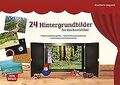 24 Hintergrundbilder für das Kamishibai: Figurentheater ... | Buch | Zustand gut