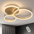 ZMH LED Deckenleuchte Dimmbar  in Ring-Design mit Fernbedienung Deckenlampe