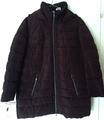 Damen Winterjacke, Steppjacke mit Kapuze, Gr. 46, braun, wie neu