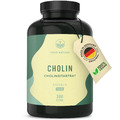 Cholin Kapseln - 360 Stück x 150mg - Vegan & Made in Germany - TRUE NATURE®