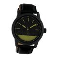 Oozoo Damen Armbanduhr Timepieces Analog Leder schwarz UOC10309