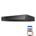 SANNCE 8CH 5-IN-1 1080P Lite DVR Überwachungskamera Video Recorder Fernzugriff 