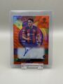 2023-24 Topps Finest VITOR ROQUE Rookie Auto Orange Wave /25 RC Barcelona Rookie