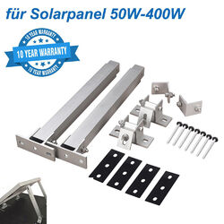 Solar Modul Halter 1/2 Set Universal Gestell 15°-30° PV Aufständerung Solarpanel