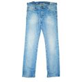 Tom Tailor Aedan Herren Jeans Hose slim straight stretch destroy W31 L34 h. blau