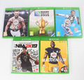 5x Microsoft Xbox One Spiele Bundle FIFA/ NBA/ NFL/ UFC/ Rugby