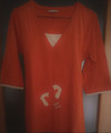 Umstands-Shirt,dreiviertelarm,orangefarben,Gr. 36/38,von Yessica,C&A