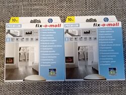 2 Stück fix-o-Moll Premium Fensterdichtung Gummidichtung  10M Weiß Neu und Ovp 