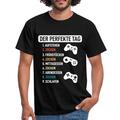 Der Perfekte Tag Für Gamer Männer T-Shirt