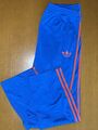 Adidas Firebird Hose Blau Rot, retro Trainingshose | Gr. L | Trefoil